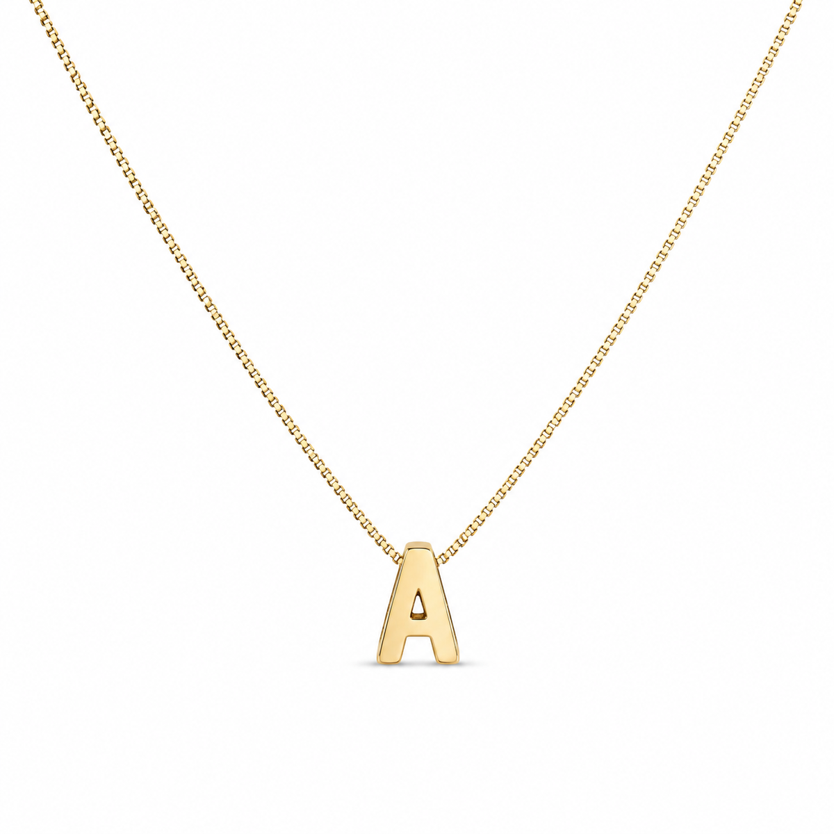 Náhrdelník Love letter initial – zlatá barva