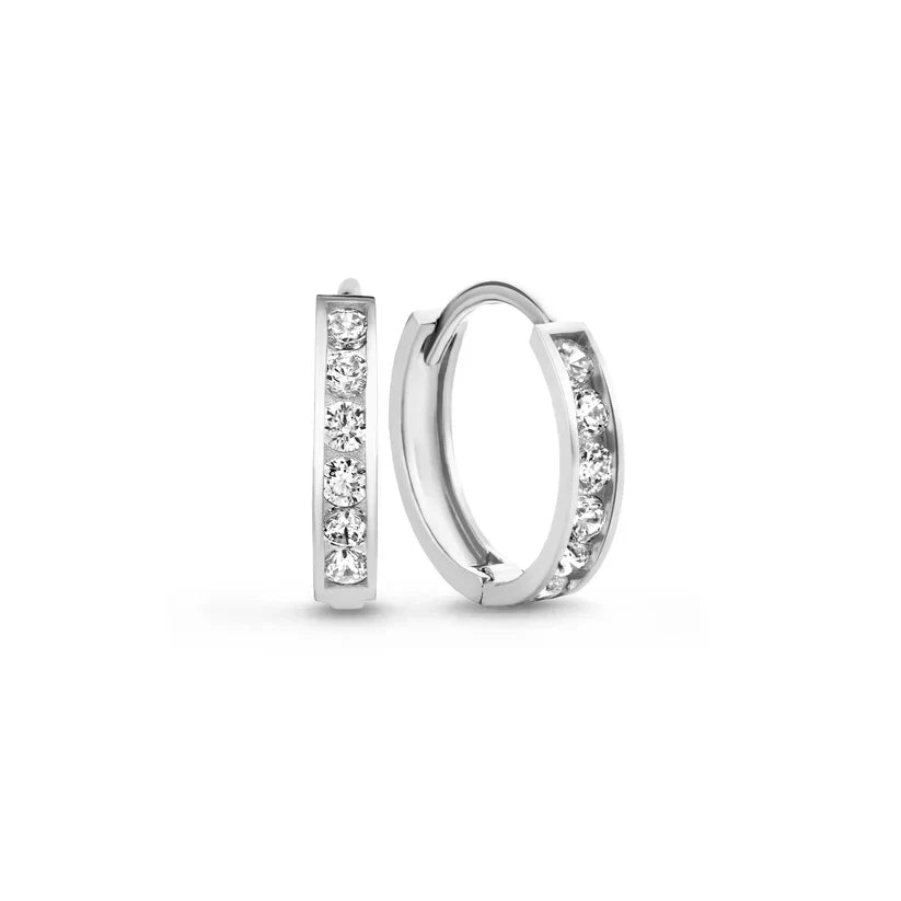 Set Dara Brillane Stone – stříbrná barva – Zoria bižuterie
