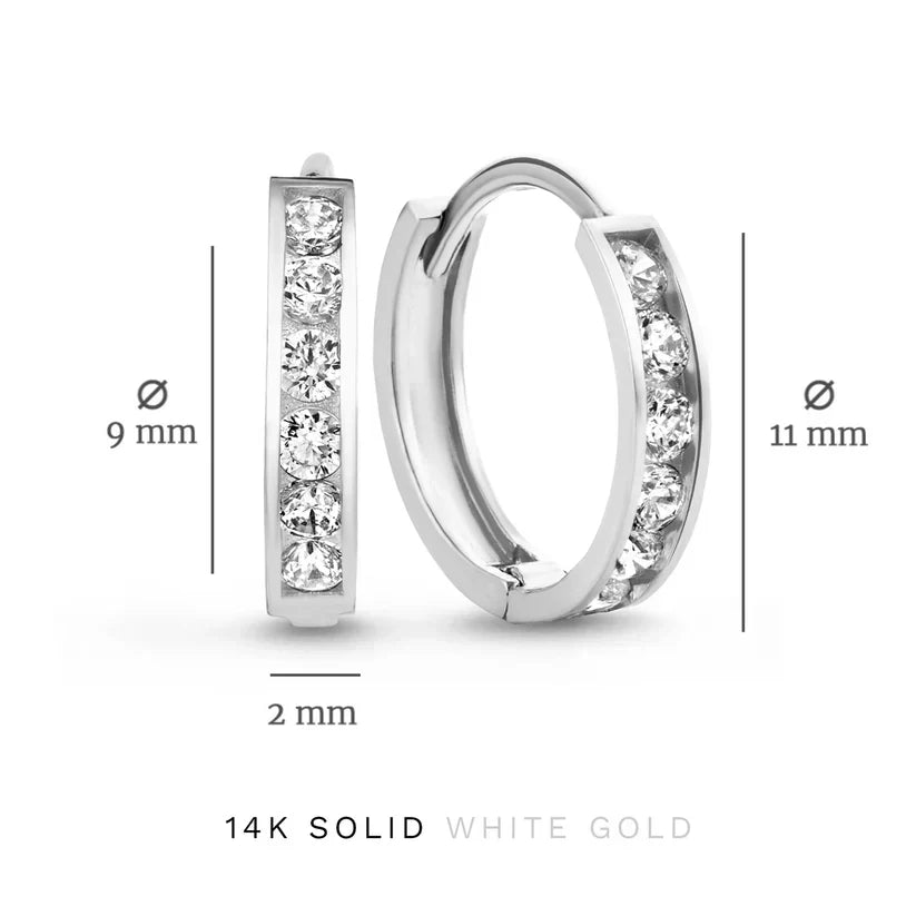 Set Dara Brillane Stone – stříbrná barva – Zoria bižuterie