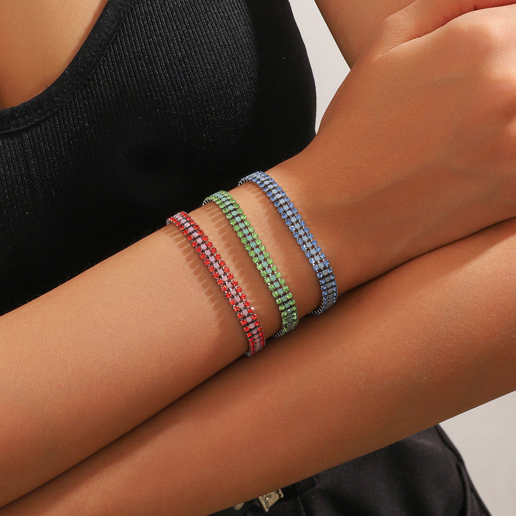Náramek Signature Shine – stříbrná barva – Zoria bižuterie