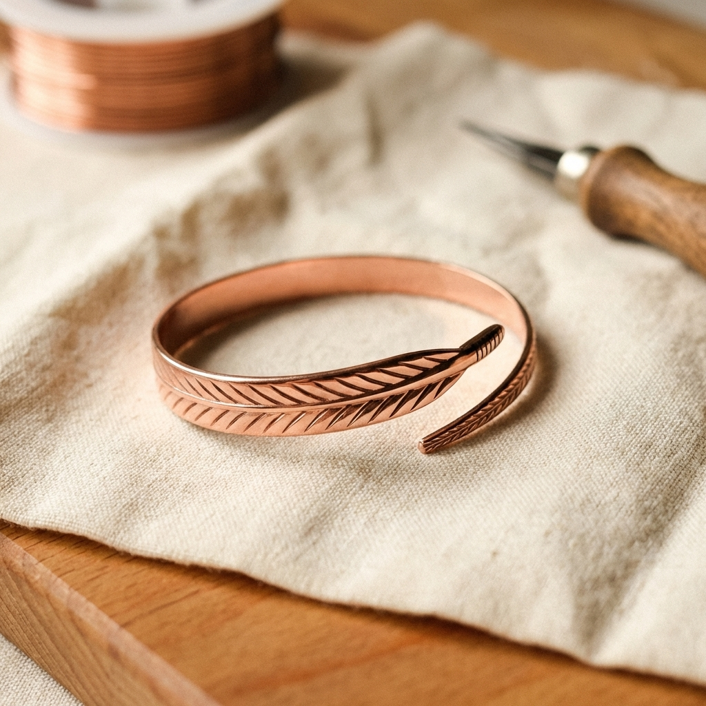 Vera's Root Copper Bracelet