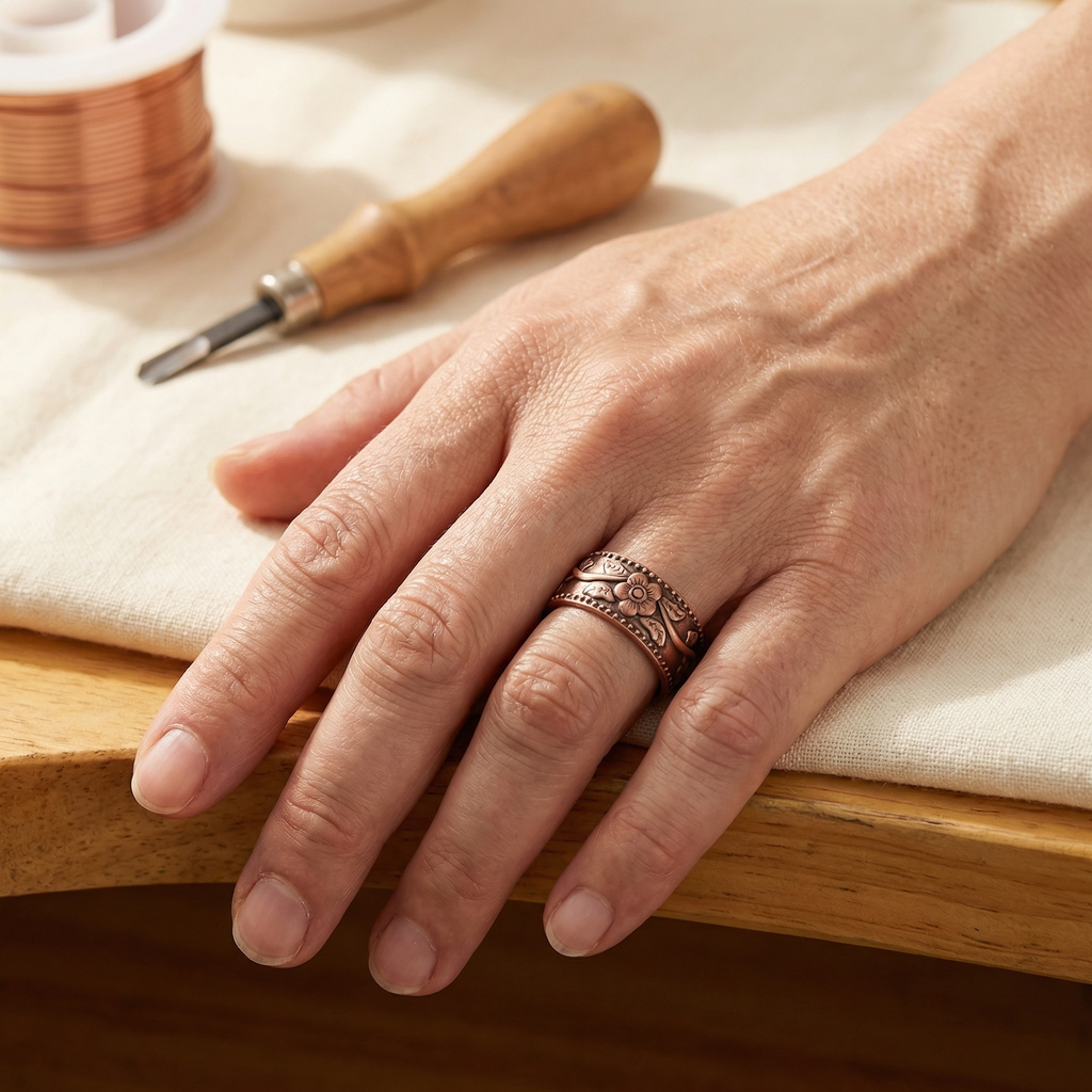 Vera's Copper Ring