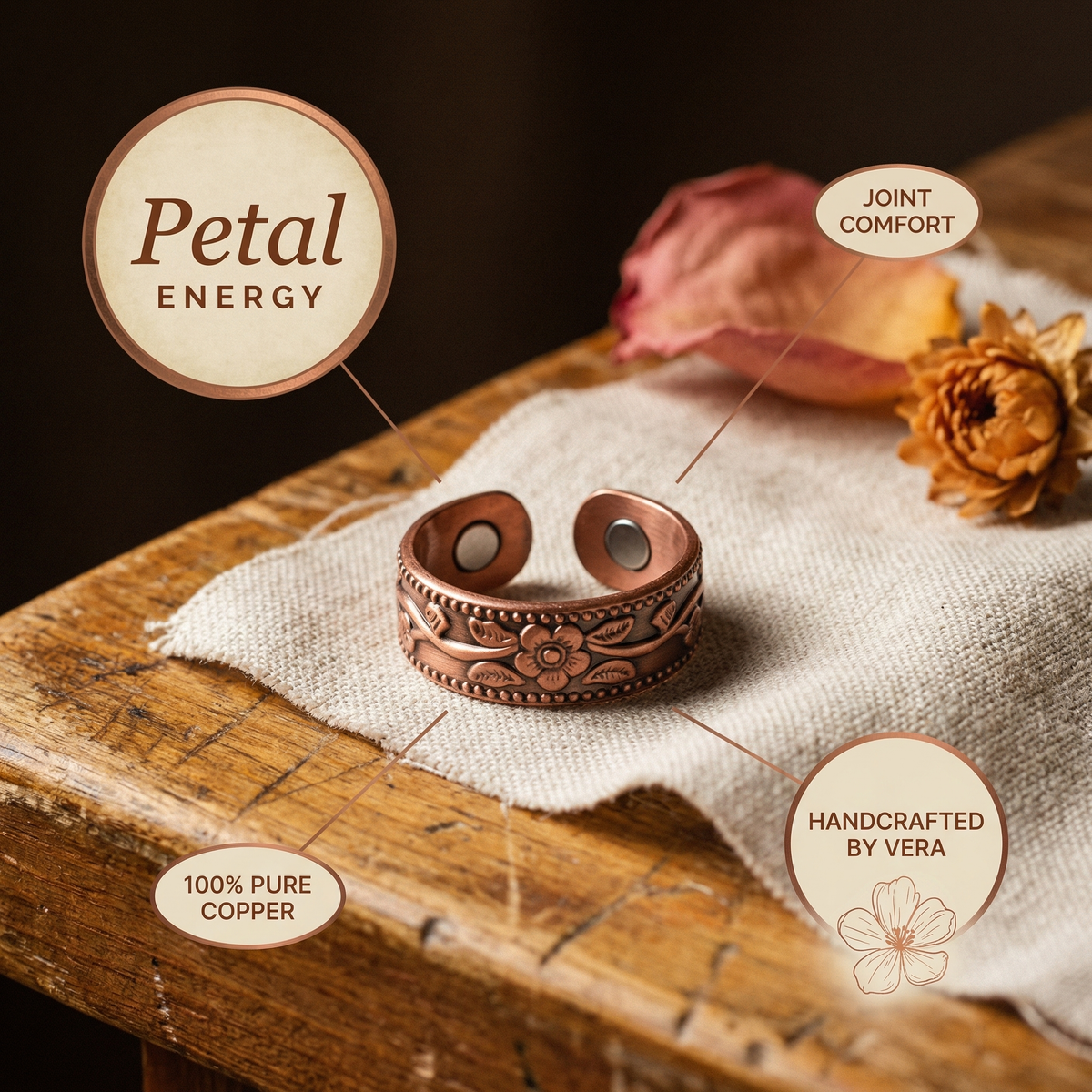 Vera's Petal Ring