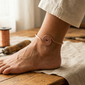 Vera's Coil Copper Anklet