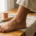 Vera's Reed Copper Anklet