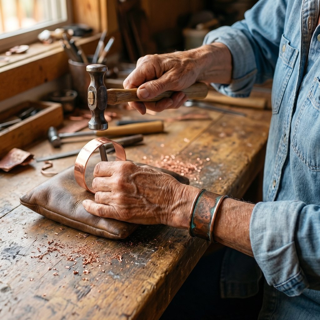 Vera's Wick Copper Bracelet