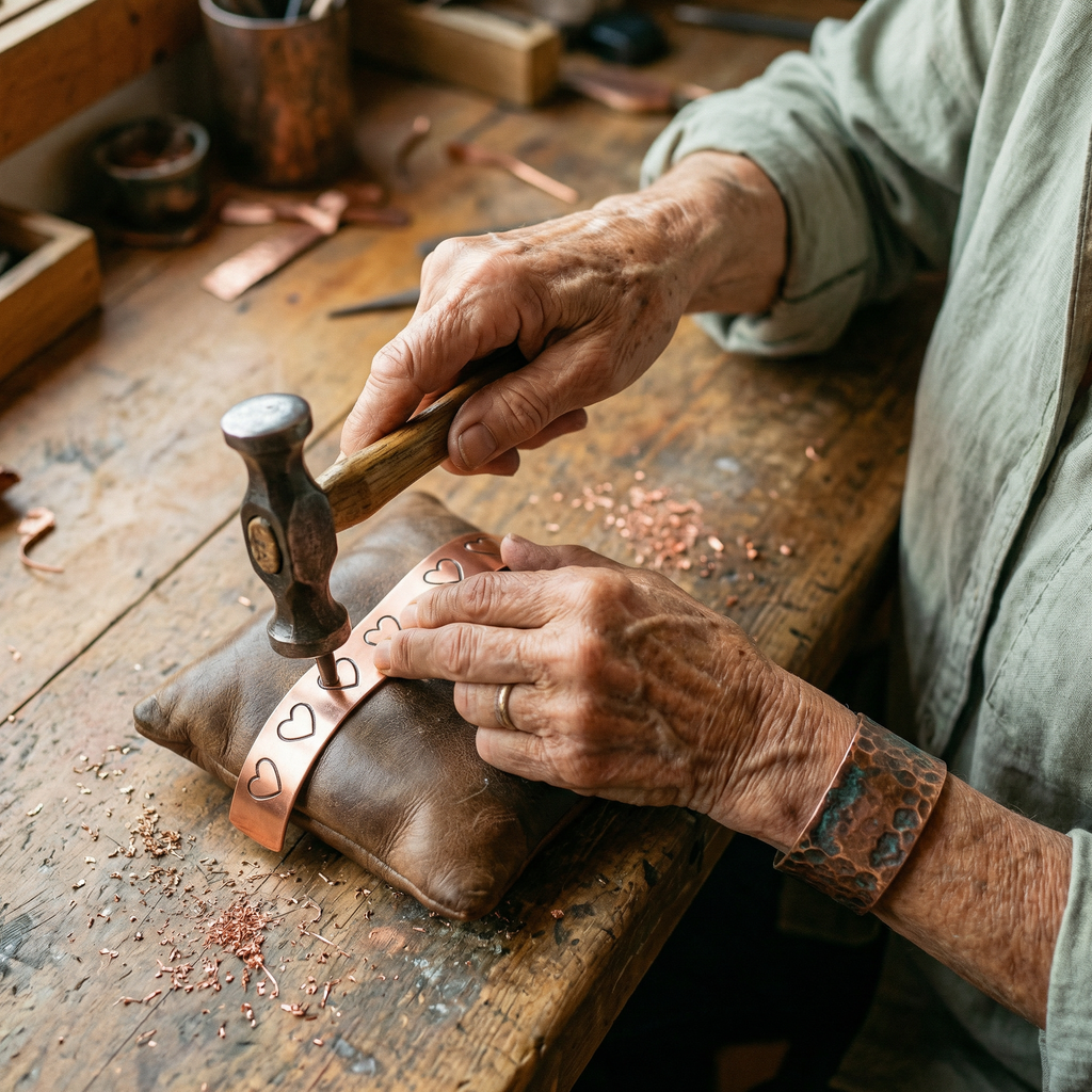Vera's Hearth Copper Bracelet
