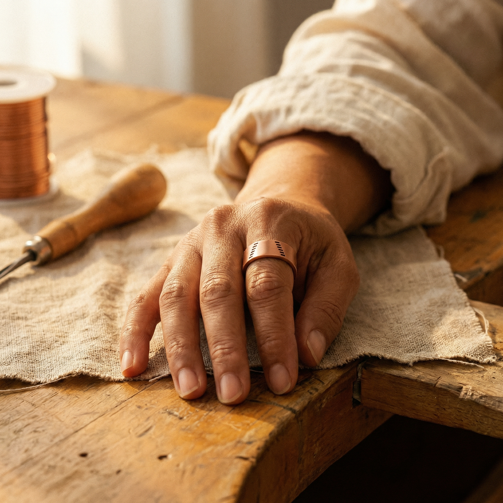 Vera's Hearth Copper Ring