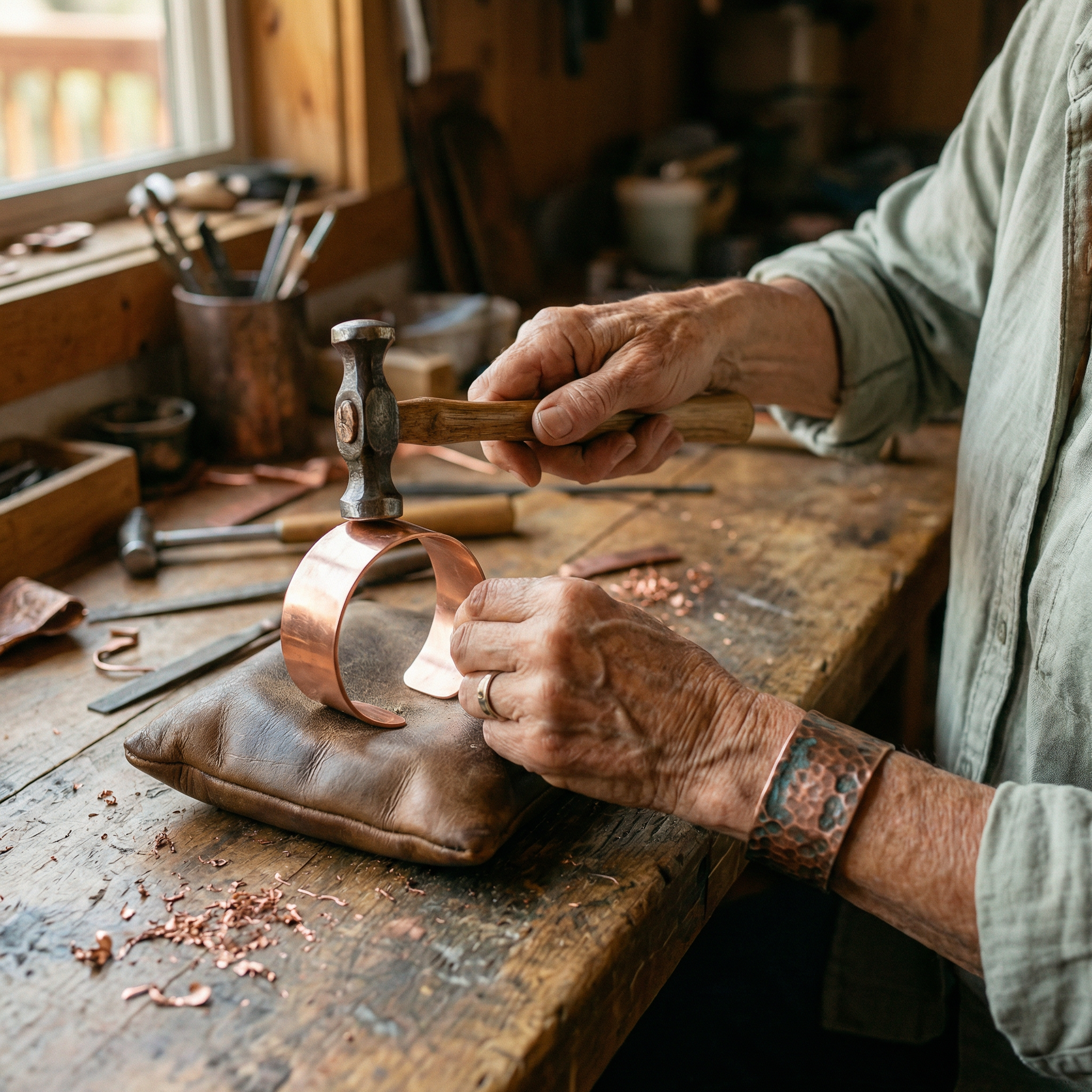 Vera's Hearth Copper Ring