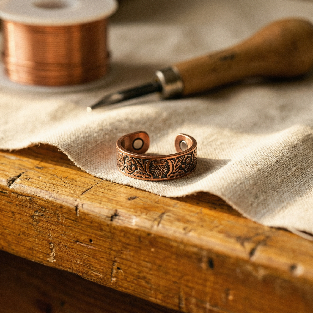 Vera's Bole Copper Ring
