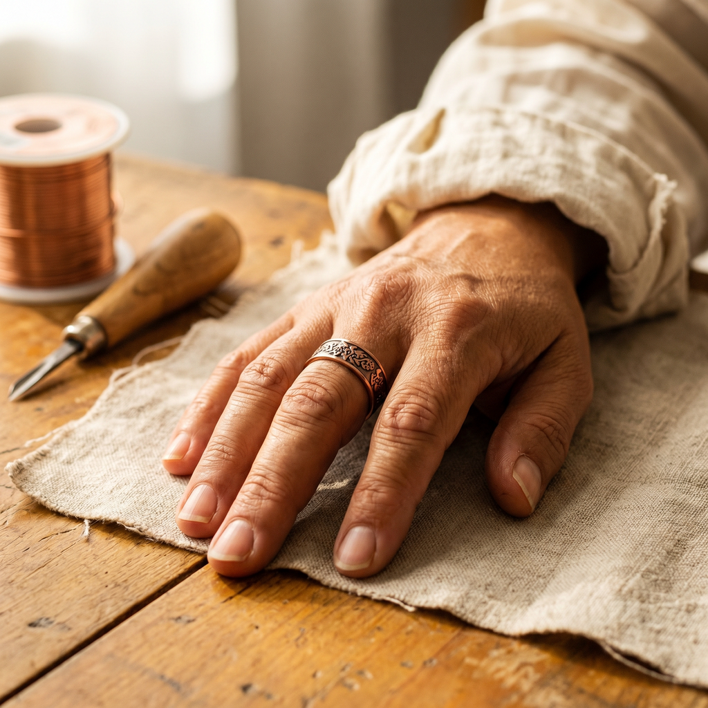 Vera's Clag Copper Ring