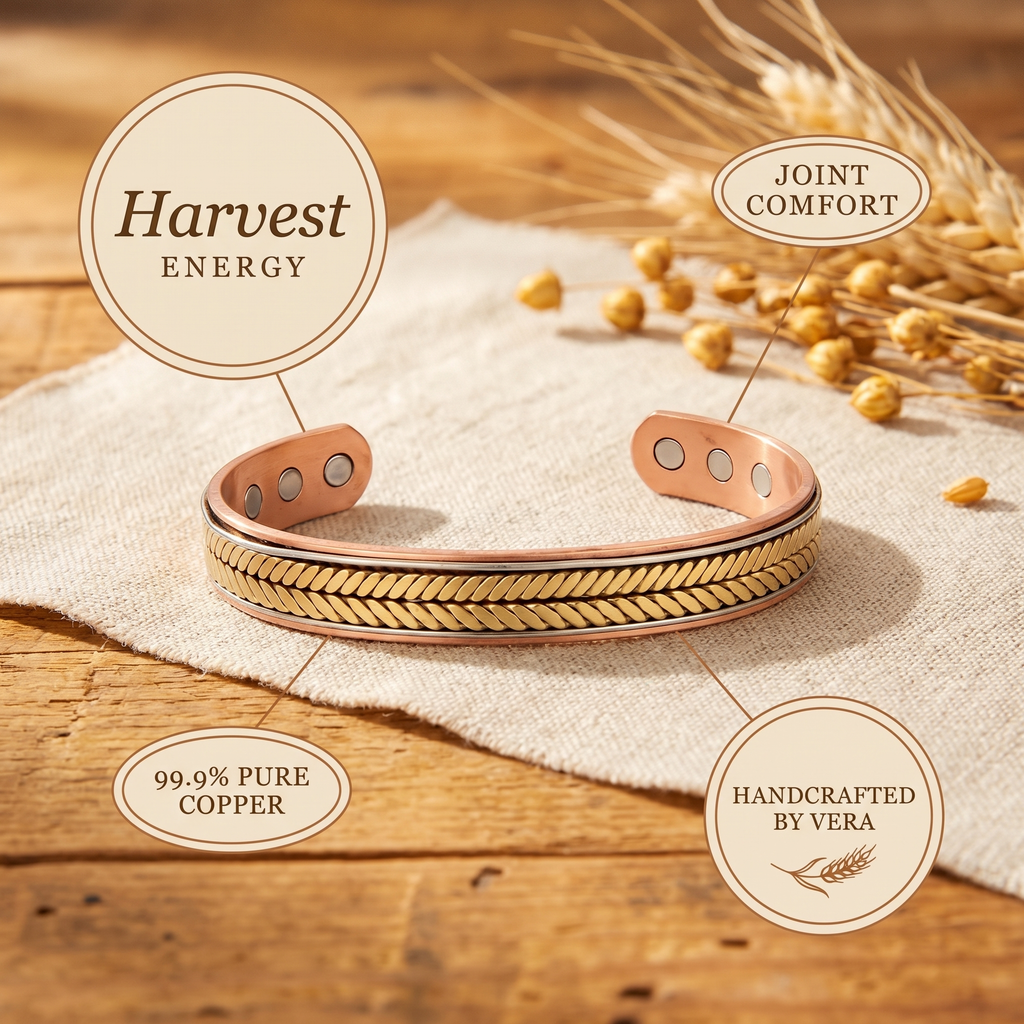 Vera's Harvest Copper Bracelet
