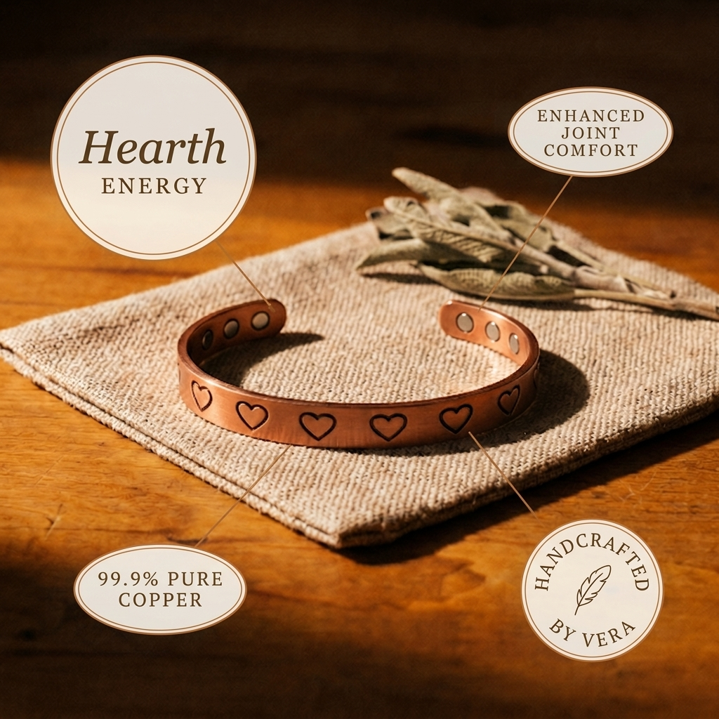 Vera's Hearth Copper Bracelet