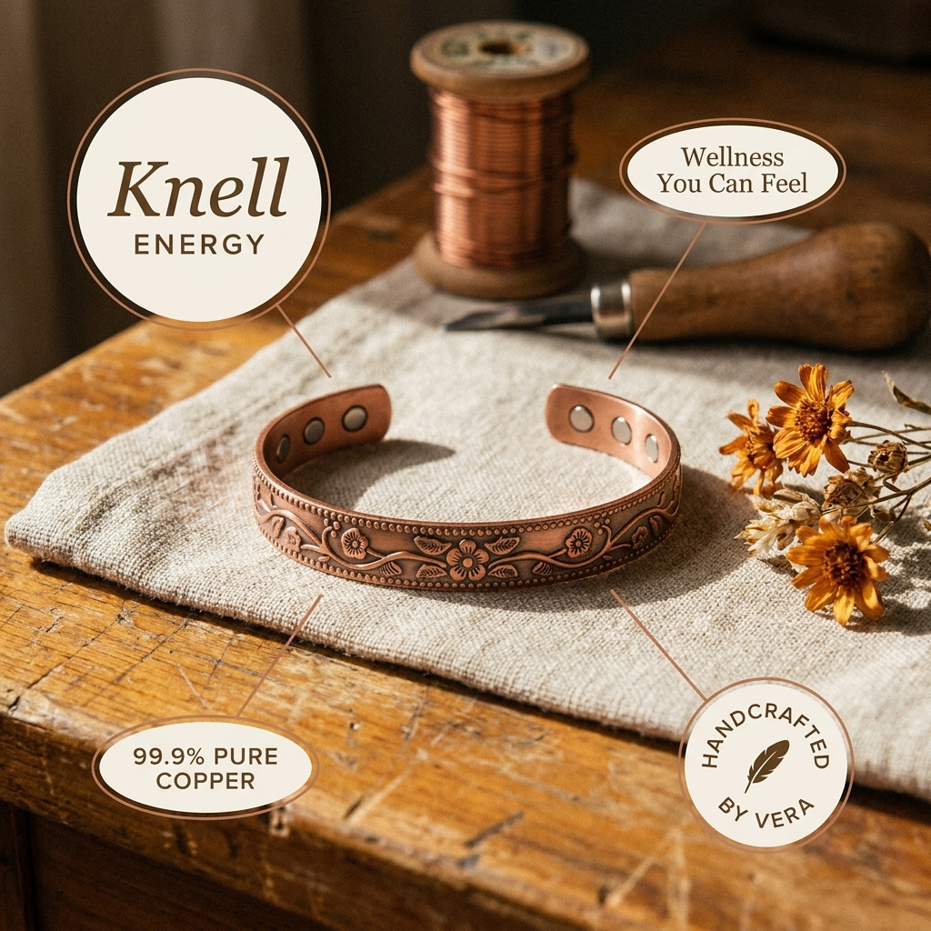 Vera's Knell Copper Bracelet