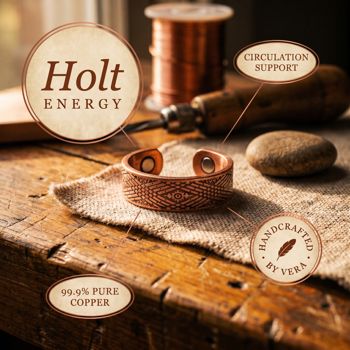 Vera's Holt Copper Ring