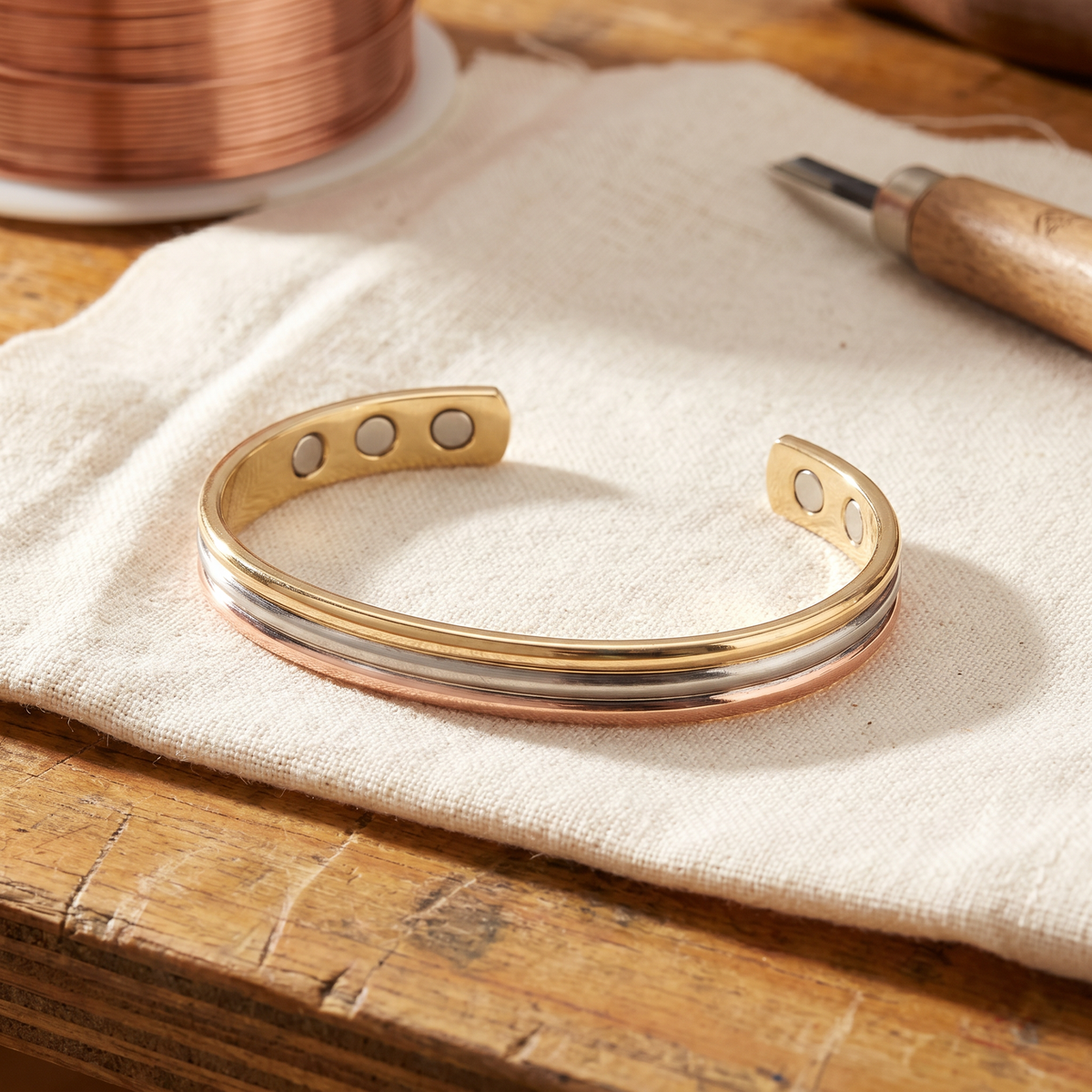 Vera's Fell Copper Bracelet