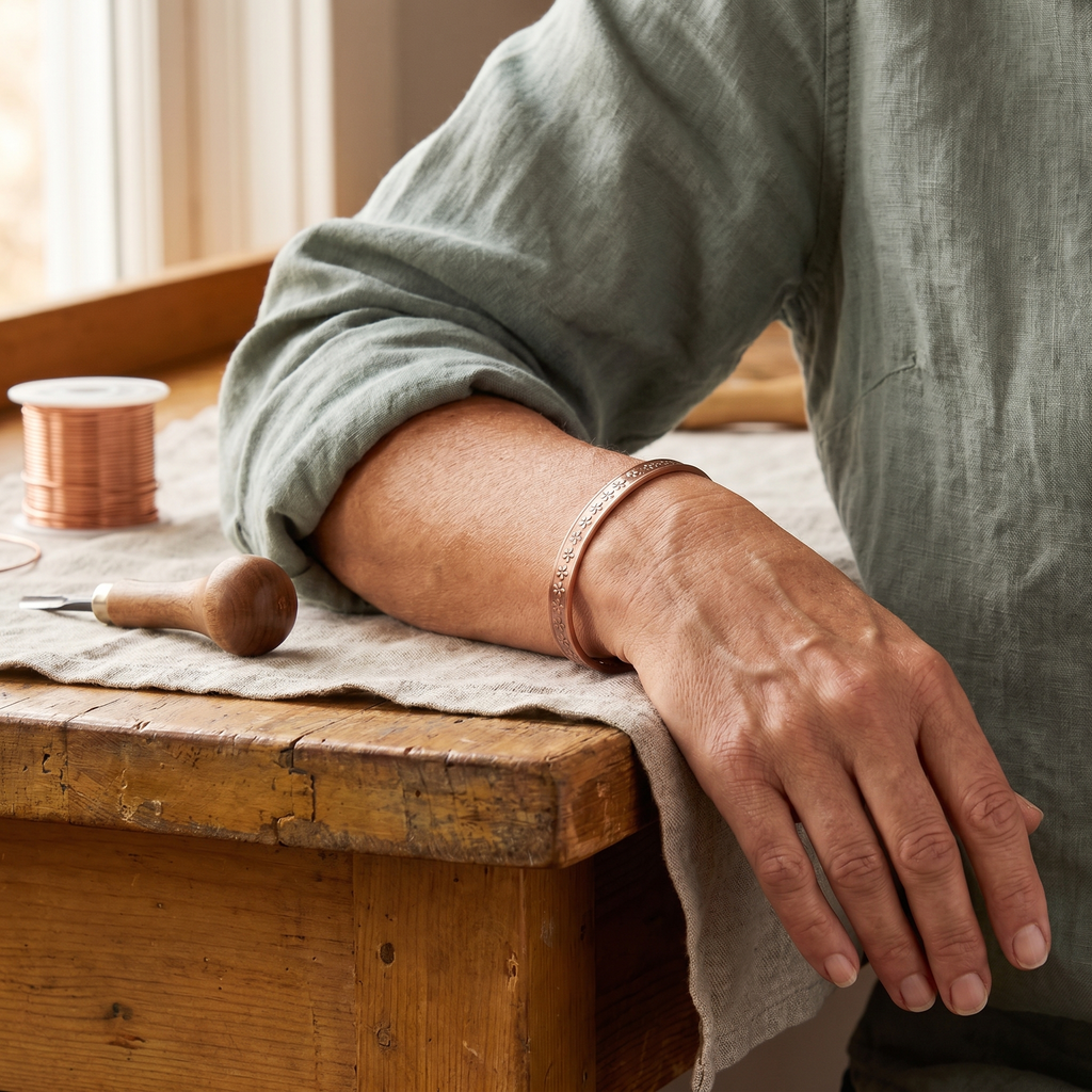 Vera's Loch Copper Bracelet
