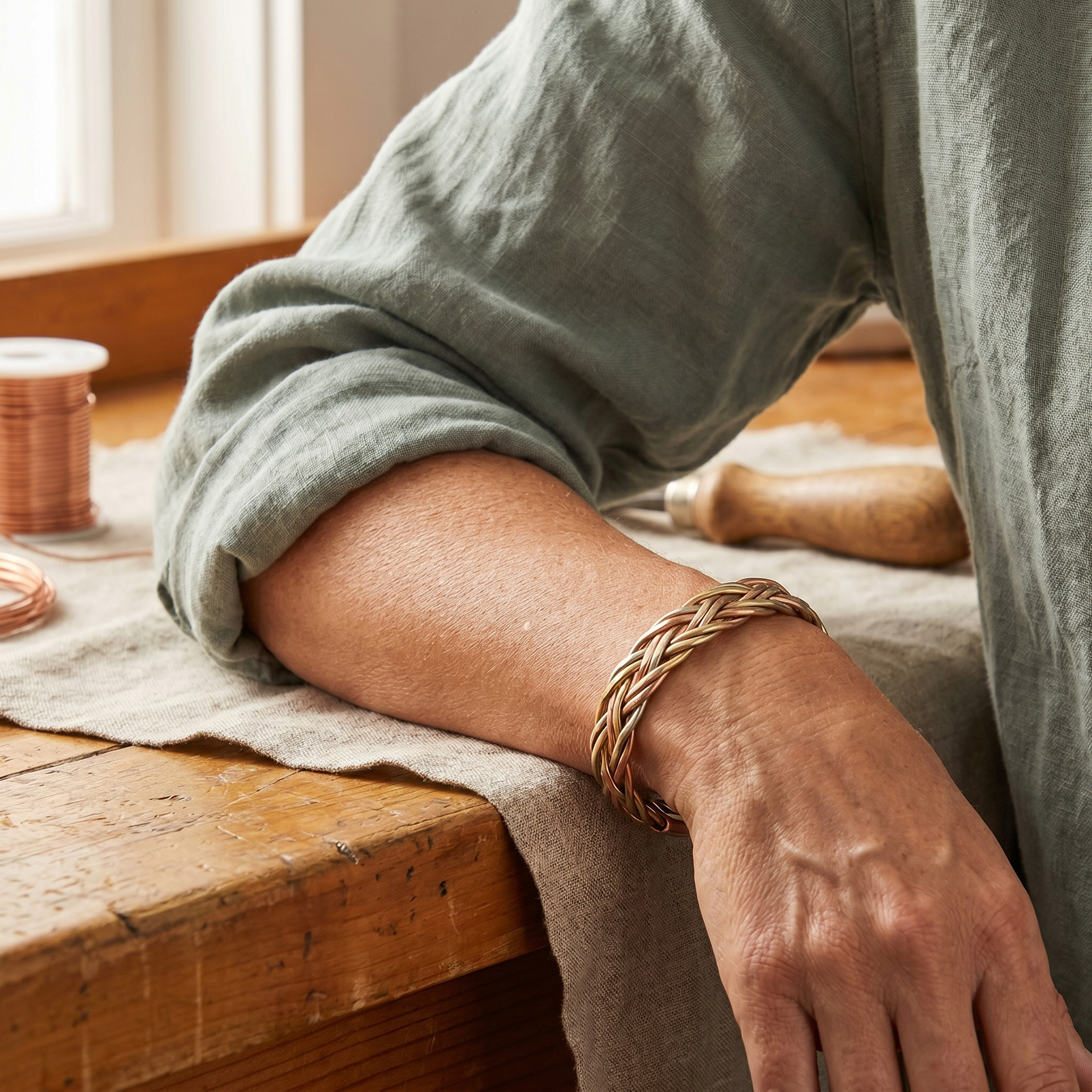 Vera's Mire Copper Bracelet