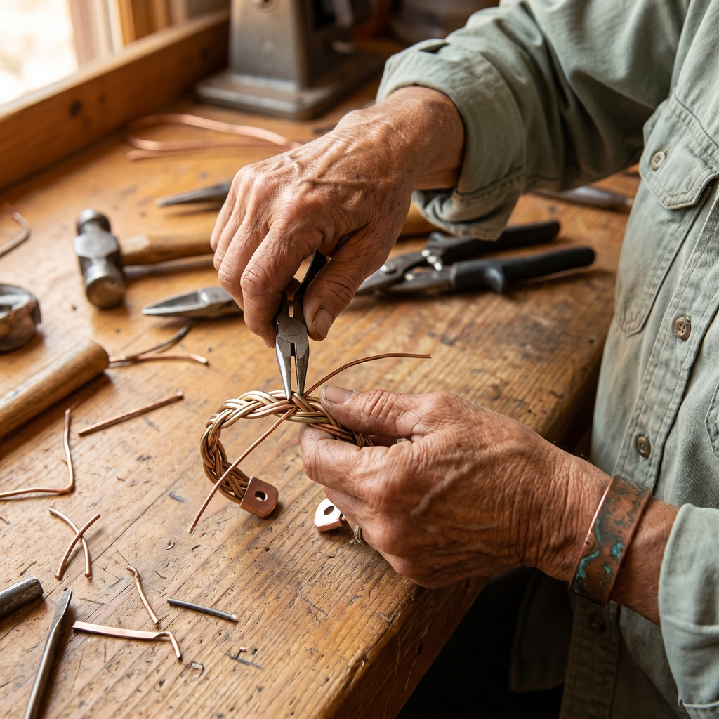 Vera's Mire Copper Bracelet
