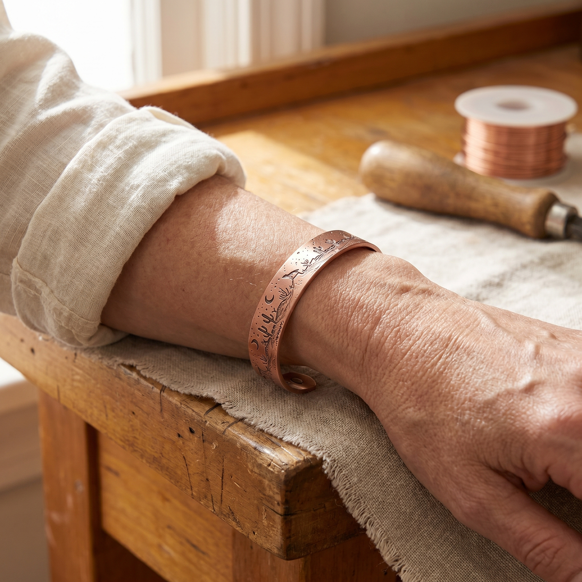 Vera's Cove Copper Bracelet