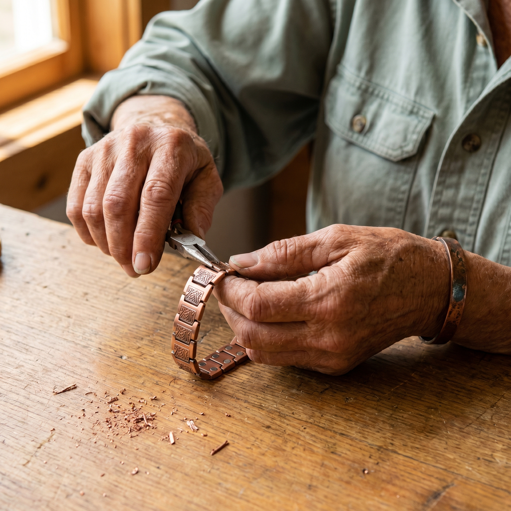 Vera's Glen Men's Copper Bracelet