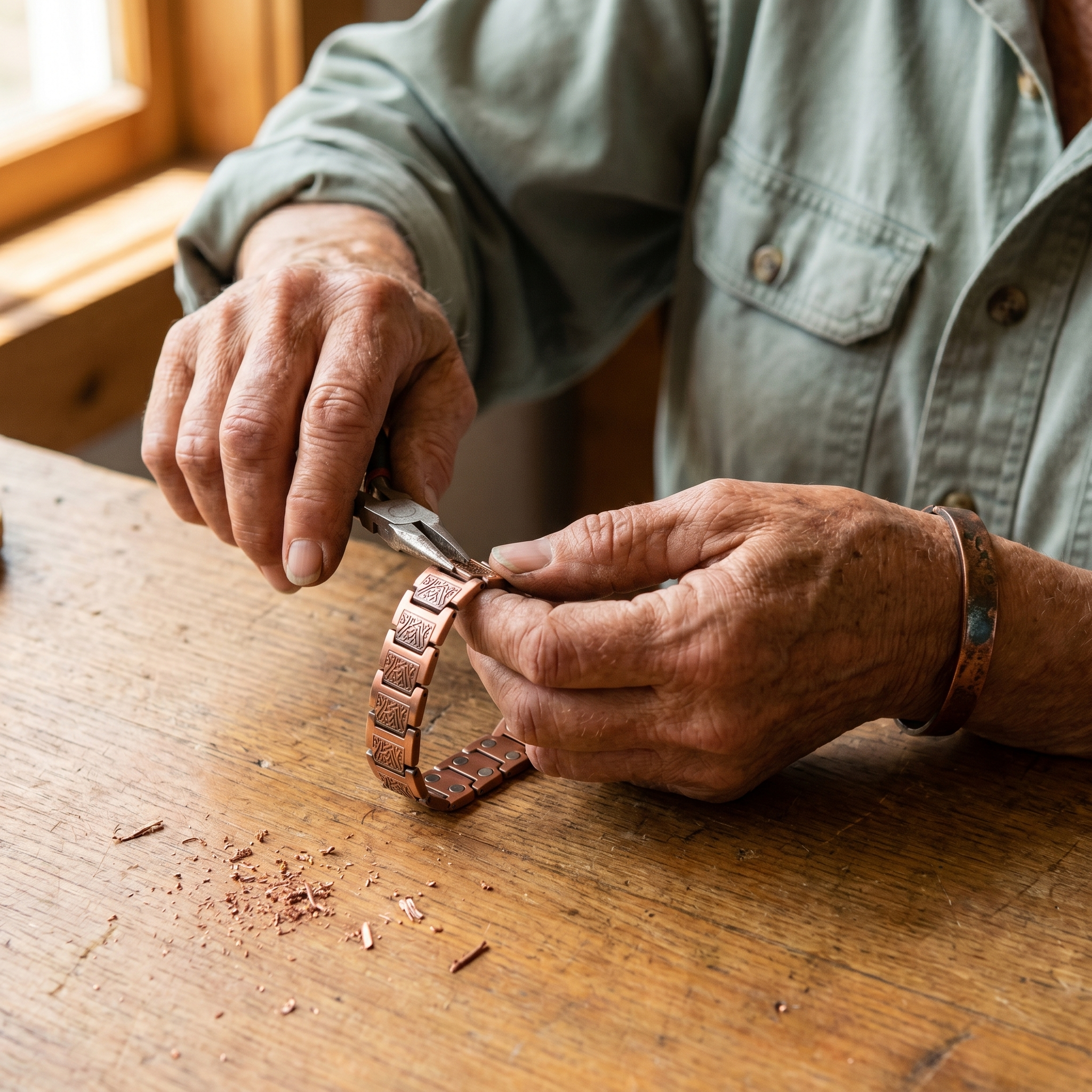 Vera's Glen Men's Copper Bracelet