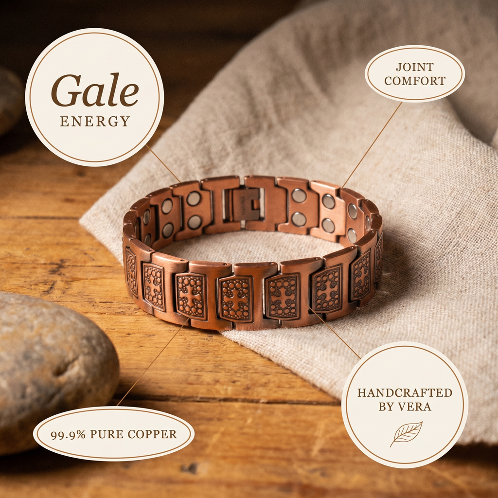 Vera's Gale Men's Copper Bracelet