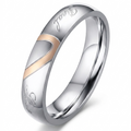 Prsten Eternal Couple – stříbrná barva – Zoria bižuterie