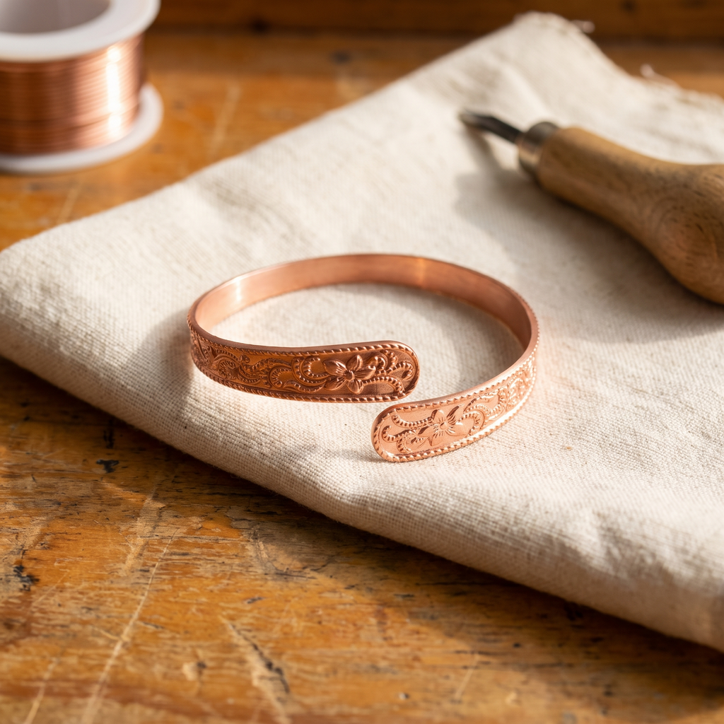 Vera's Moor Copper Bracelet