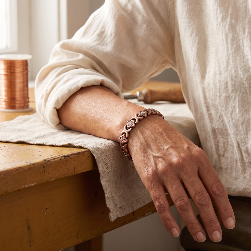 Vera's Keel Copper Bracelet